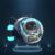 Spacecraft Gift Bluetooth Audio Astronaut Personalized Bluetooth Speaker Wireless Voice AI Calling Clock Speaker