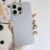 Natural Titanium PC Phone Case For iPhone 16E 12 13 14 15 16 Pro Max Plus Electroplated Grating Corrugated Hard Shockproof Cover 26L0505
