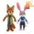 custom HOTHOTSALE Disney Cartoon Anime Movie Zoo Plush Toy Fox Wilde Rabbit Hopps Doll Soft Stuffed Animals Xmas Gifts