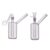 Portable Glass oil burner pipe Clear Thick heady mini cheap Water tobacco bongs with 10mm male Smoking banger bowl
