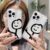 Modern Style Line Drawing Stickman Clear Case For iPhone 16 15 14 13 12 11 Pro Max 17 Air 8 7 Plus X SE Transparent Cover