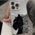 iphone case New black panther leopard case suitable for iPhone 17, Apple 16 Max/15, foreign trade 14 Pro 13, style