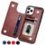Durable Phone Case Slim Fit Premium Leather Cover For Iphone Pro XS Max XR X SE 6S Plus soft protective cover Wallet Card Holder Slots Flip Case For Mobile D 1H 4YF