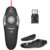 2.4GHz Wireless Presenter with Red Laser Pointers Pen USB RF Remote Control PPT Powerpoint Presentation Page Up/Down with Package