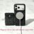 Magnetic Luxury iPhone Wallet Case for iPhone 17 Pro Max Air 16 Pro 15 14 13 Designer Phone Cover Built in Magsafe and Card Holders Shockproof Support Wireless Charge