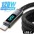 120W USB C to Type C Super Fast Charge Cable Type C Data Cord for iPhone 15 Xiaomi POCO Samsung With Led Digital Display Cable