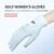 Golf gloves for women lady Girl Professional 1 Pair Pink Blue 2 Colors fabric sports golf game ball Tennis Baseball Gift 1Pair 260716