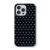 Korean INS White Polka Dots Phone Case For iPhone 17 Air 16e 16 Pro Max 15 14 Plus 13 12 Mini 11 Shockproof Silicone Back Cover J260530
