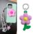 3D Flower Pendant C Shape Magnetic Stand IPhone Holder Mount Support for Galaxy Mobile Phone Accessories