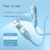 Dianling Four-in-One PD Data Cable – Thickened Double Type-C Super Fast Charging Flash Charging Nylon Woven Cable