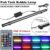 LED Aquarium Light 20-58CM RGB Waterproof Remote Control Air Bubble Lamp Underwater Submersible Oxygen Light for Fish Tank Z250214