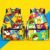 Pikachu Backpack Anime Print School Bookbag Lightweight Travel Backpack with Mesh Pockets L260715J81T