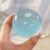 Blue Maltose Squishy Toy Cute Mochi Anti Stress Fidget Toy Soft Simulated Bule Transparent Ball Quick-rebound Decompression Toy 260703