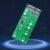 M.2 NGFF Converter SATA3 6G Card Hard Disk Card Reader B Key M2 To SATA Adapter SSD Adapter Card Supports 2230/42/60/80 M.2 SSD