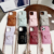 For iPhone 17 16 Pro Max plus Cases Women Crossbody Phone Case Leather Quilted Designer iPhone Case Apple iPhone14 Pro Max 13 Wallet Card Holder Cover Shoulder Chain