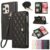 Crossbody Wrist Strap Leather Phone Case for IPhone 16E 17 Ari 16 15 14 13 12 11 Pro Max XS 8 Plus Wallet with Card Holder Cover H260131