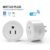 Tuya Smart Socket wifi UK Plug realizes Whole-house intelligence by Hub gateway control supports Home Alexa