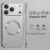 Slim Metallic Paint Cooling Frameless Magnetic Charge PC Case For IPhone 17 Air 16 15 14 Plus 13 12 Pro Max Half-pack Back Cover