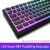 Pudding PBT Keycaps 129 Keys Double S Translucent for 60 80 100 Layout OEM Profile RGB Mechanical Gaming Keyboard 260518 Y260525