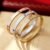Brand Designer Bracelet Classic 18K Gold Stainless Steel Stripe Luxury Jewelry High Quality Women's Bracelet