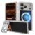 Luxury Real Aramid Carbon Fiber Metal Case for iPhone 17 Pro Max Magsafe Cover