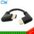 HD-compatible 2.0 4K 3D Dual 90 Degree Left Angled HD Male to Right Angled HDTV Male HDTV Cable for DVD PS3 PC