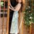 2026 new French romantic goddess sexy a22 backless V-neck deep backless holiday style printed long dress