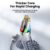 Toocki USB Type C Cable 66W Display 6A Fast Charging Charger Transparent USB C Cable Data Cord For Huawei Xiaomi Samsung Realme