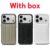Phone Case Apple iPhone 17 Pro Max 16 Promax 15 14 13 Phone Case Polycarbonate Aluminum Alloy MagSafe Stripe Back Cover Pink With Box Luggage phone case