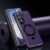 For Magnetic Phone Case for Galaxy Z Fold 7 6 5 4 3 Leather Hinge Bracket Full Screen Glass Protective Cover H260305