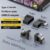 USB 2.0 Type-C Female to Micro-USB Male 90 Degree Left/Right Angle U Shape 5V2A Charging Connector for Android Phone Tablets