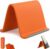 Portable Foldable Silicone Aluminum Phone Holder, Universal Anti-Slip Phone Stand for iPhone Samsung Tablet, Travel Home Office Use