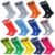 1 Pair Football Sports Socks Long Knee Cotton Spandex Kids Legging Stockings Soccer Baseball Ankle Adults Children Socks 250611