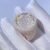 Gra Certificated Rose Gold Iced Out Hip Hop Moissanite Ring Men Vvs