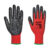 Portwest Flexo Grip Nitrile Tradesmans Gloves Red / Black M