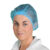 Portwest D100 PP Disposable Hair Net Mob Caps Blue One Size Pack of 3000