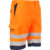 Portwest Mens Class 1 Hi Vis Poly Cotton Shorts Orange / Navy 2XL