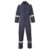 BizFlame Mens Aberdeen Flame Resistant Coverall Navy Blue 44″ 32″