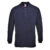 Modaflame Mens Flame Resistant Antistatic Long Sleeve Polo Shirt Navy XS