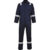 BizFlame Mens Flame Resistant Super Lightweight Antistatic Coverall Navy Blue L 34″