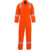 BizFlame Mens Flame Resistant Super Lightweight Antistatic Coverall Orange 4XL 32″