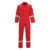 BizFlame Mens Flame Resistant Super Lightweight Antistatic Coverall Red S 32″