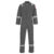 BizFlame Mens Aberdeen Flame Resistant Antistatic Coverall Grey XL 32″