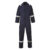 BizFlame Mens Aberdeen Flame Resistant Antistatic Coverall Navy Blue 4XL 32″