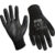 Scan PU Coated Work Gloves Black L Pack of 12