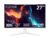 Z-EDGE UG27S 27″ 300Hz Cuved Gaming White Monitor