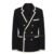 High Quality Black Blazer Men Fashion Jacket Wedding Casual Business Elite Gathering Man Suit Double Breasted Coat 260709