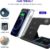 15W 3 In 1 Wireless Charger For Iphone 14 13 12 For Apple Watch Airpod Qi Wireless Charging Mobile Phone Charger Stand