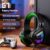 G7 Gaming Headset With Noise-cancelling Mic Surround Sound Wired LED Lights For Gamers Stereo SVirtual Surround Bass Earphone M251208 Y260525