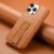 Wristband Anti-Drop Leather Case iPhone 16 Pro Max 16e 15 14 13 12 For Magsafe Wireless Charging Magnetic Phone Cover Bumper